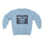 Wallen Combs 20 -- Unisex Crewneck Sweatshirt -- Light Blue -- 2.1 -- printify