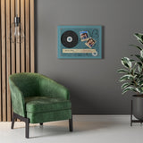 Cassette -- Martin & Jessica 2.14.2021 -- Canvas 18x24 -- Printify