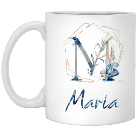 Name Mug(An Underwater Style) -- 11oz -- Maria-- CC