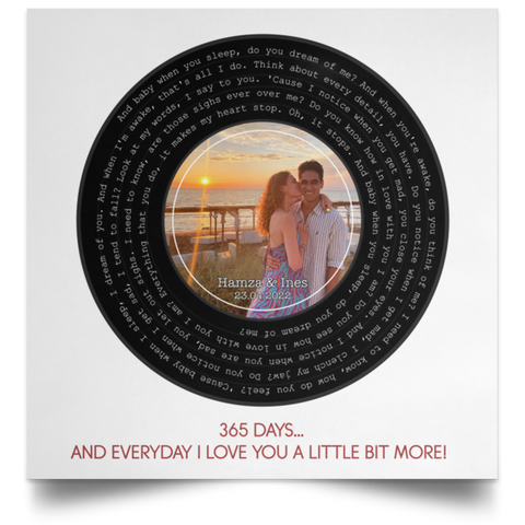 Vinyl -- Hamza & Ines 23.04.2022 -- 24x24 -- CC