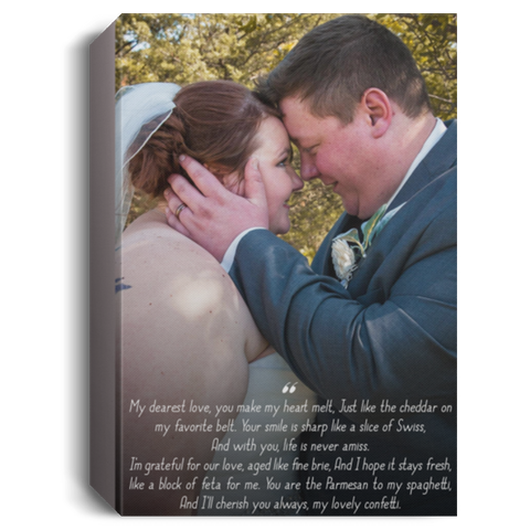 CC 8x12 Canvas 1.5in - My Dearest Love - Your Own Prints