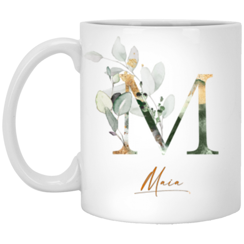 Name Mug -- Maia (Botanica and Gold Herbs) -- 11oz -- CC