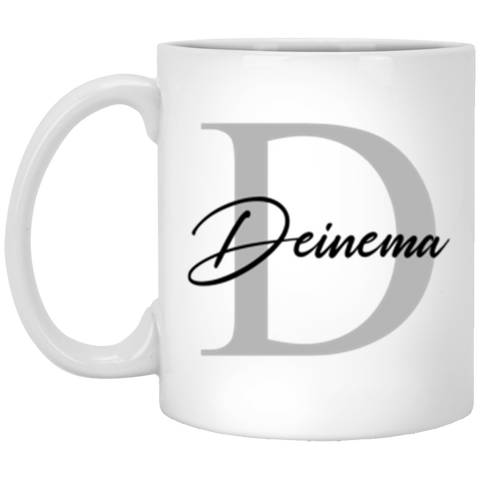 CC 11oz. White Mug  - Deinema D - Style 2