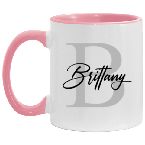 CC 11oz. Pink Accent Mug - Brittany B Style 2