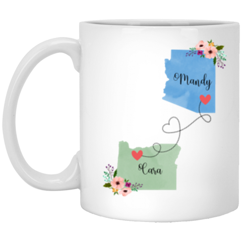 Distance Mug -- Cara Mandy -- 11oz -- CC