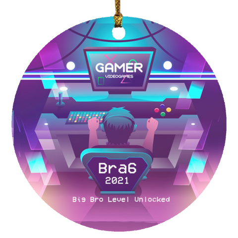 Gamer Ornament -- Bra6 2021 -- 3 -- CC