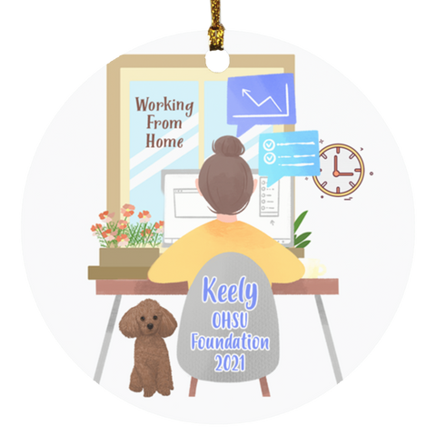 Home Working Ornament -- Keely 2021 -- 2 -- CC