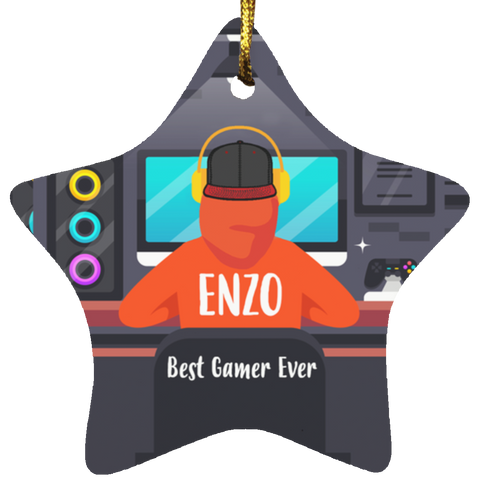 Gamer Ornament -- ENZO -- 1 -- CC