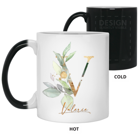 Name mug -- Valerie -- 11 oz. Color Changing -- CC