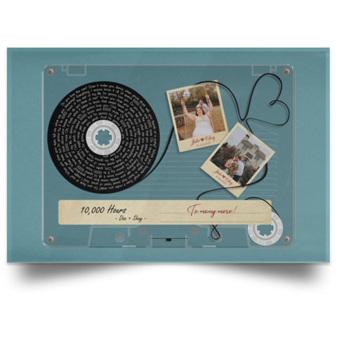 Cassette -- Jake & Chey 10.24.2020 -- 12x18 -- CC