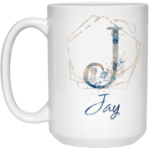 Name Mug(An Underwater Style) -- 15oz -- Jay -- CC