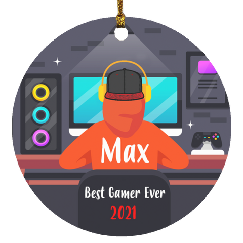 Gamer Ornament -- Max 2021 -- 1 -- CC