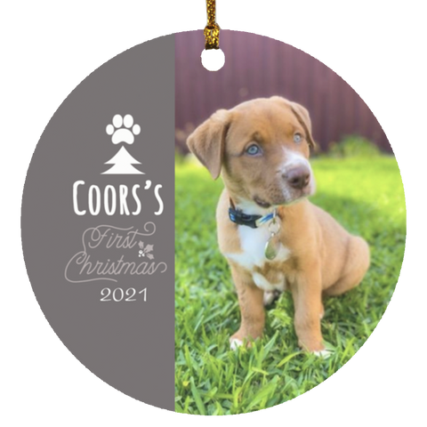 Pet Ornament -- Coors 2021 -- style 1 -- CC