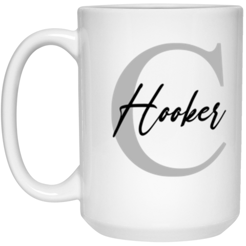 Name mug -- Hooker (style 2 ) -- 15oz -- CC