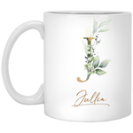 Botanica and Gold Herbs -- 11 oz. White Mug -- Jullia