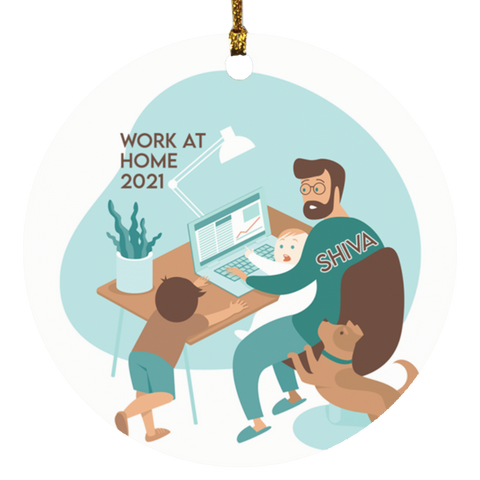 Home Working Ornament -- Shiva 2021 -- CC