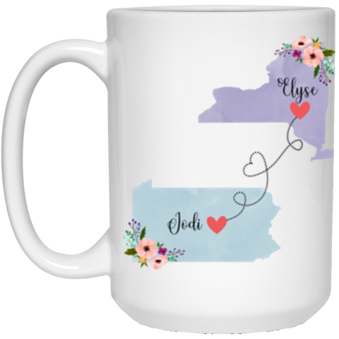 Couple Mug -- Jodi Elyse -- 15oz -- CC
