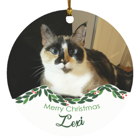 Pet Ornament -- Lexi -- style 8 -- CC