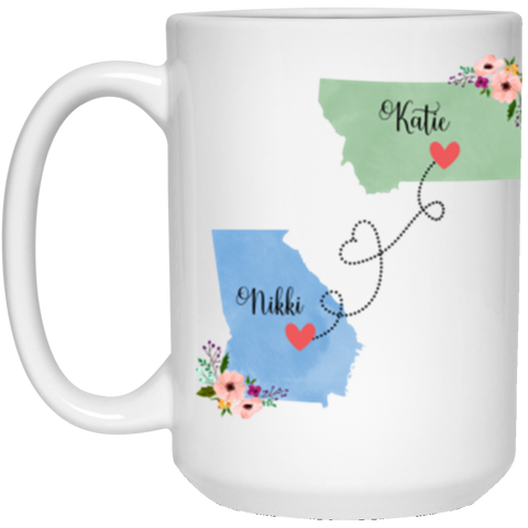 Distance Mug -- Nikki Katie -- 15oz -- CC