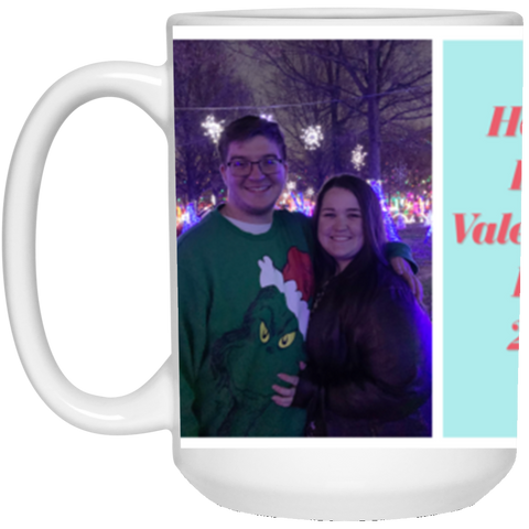 Name Photo Mug -- 15oz --  Logan & Allison -- CC