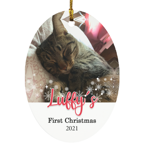 Pet Ornament -- Style 5 -- Luffy -- Oval -- CC