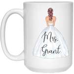 Wedding Mugs -- Mrs.Grant -- 15oz -- CC