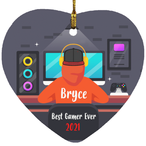 Gamer Ornament -- Bryce 2021 -- 1 -- CC