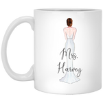 Wedding Mugs -- 11oz -- Mrs. Harvey -- CC