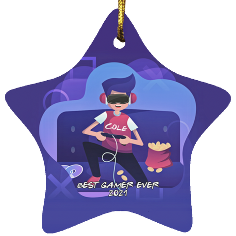 Ganer Ornament -- 6 -- Cole 2021 -- Star -- CC