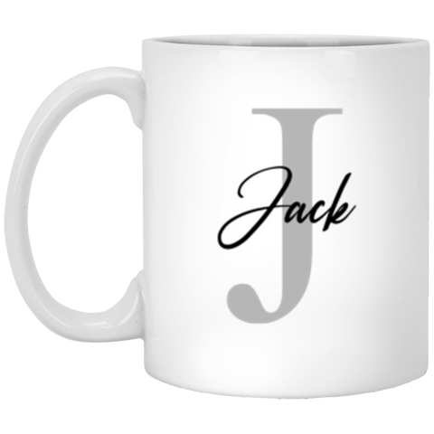 CC 11oz. White Mug - Style 2 J Jack