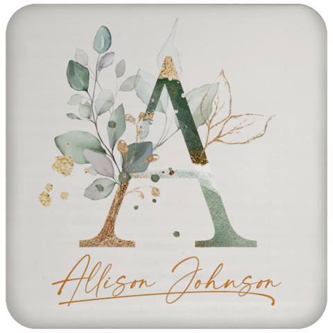 CC Coaster - Allison Johnson A - Botanical