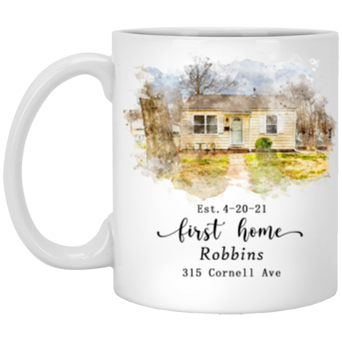 New Home Mug -- 11oz -- Robbins