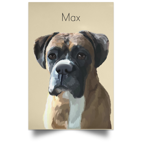 CC Poster 12x18 - Dog 2.6 - Max