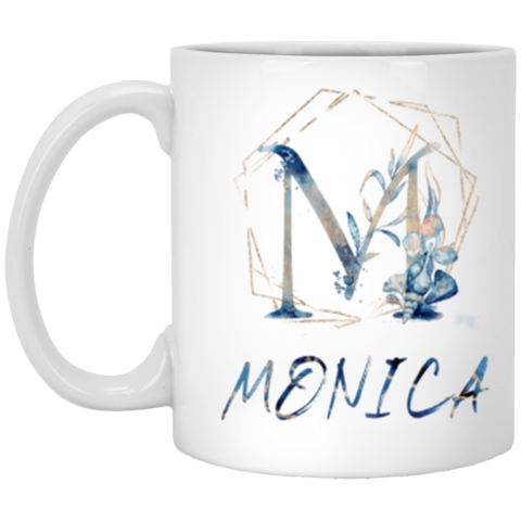 Name Mug(An Underwater Style) -- 11oz -- MONICA -- CC