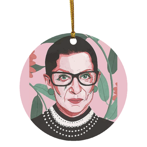 Christmas Ornaments(Ruth R.B.G) -- Circle -- 1