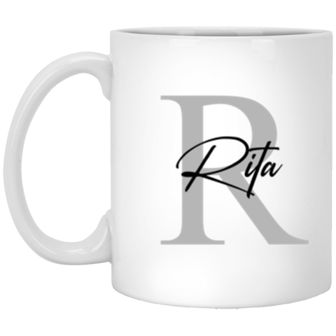 CC 11oz. White Mug - Rita R Style 2