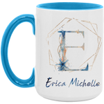 An Underwater Style --  15oz. Blue Accent -- Erica Michelle