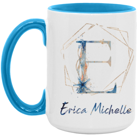 An Underwater Style --  15oz. Blue Accent -- Erica Michelle