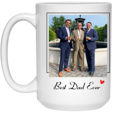 Dad Mug -- 15 oz. White -- Yashwant