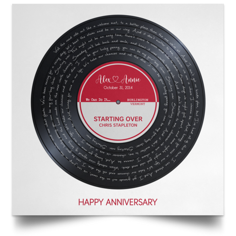 Vinyl -- Alex & Annie October 31,2014 -- 24x24 -- CC