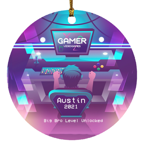 Gamer Ornament -- Austin 2021 -- 3 -- CC