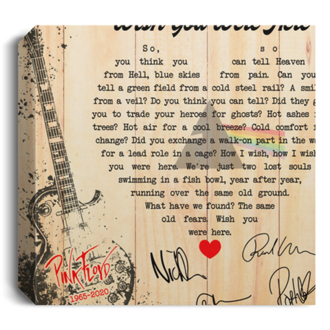 CC  Square Canvas 1.5in 24x24 - Wish You Were Here - Design 7