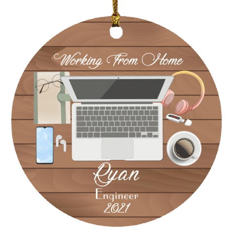 Home working ornament -- Ryan Engineer -- CC