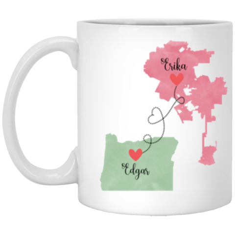 Distance Mug -- 11oz -- Edgar Erika -- CC