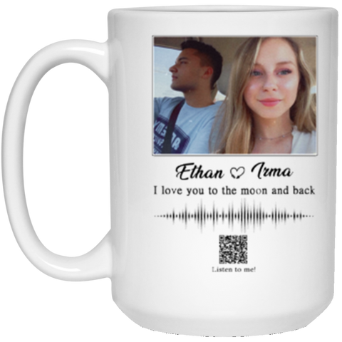 Valentine Mug -- Ethan & Irma -- 15oz -- CC