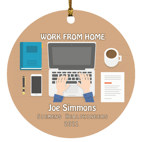 Home working Ornament -- Joe Simmons 2021 -- CC