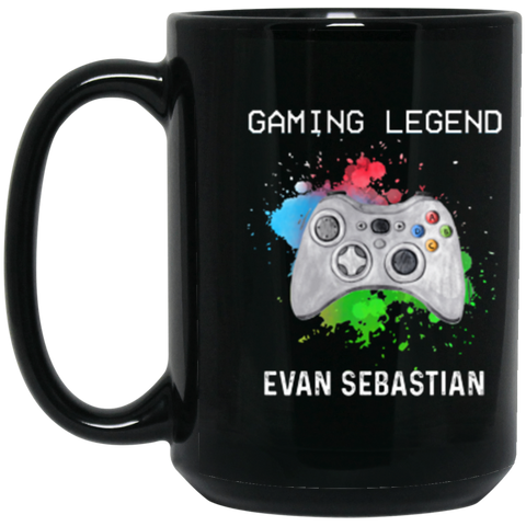 Gamer Mug -- Evan Sebastian -- 1 -- 15oz -- CC