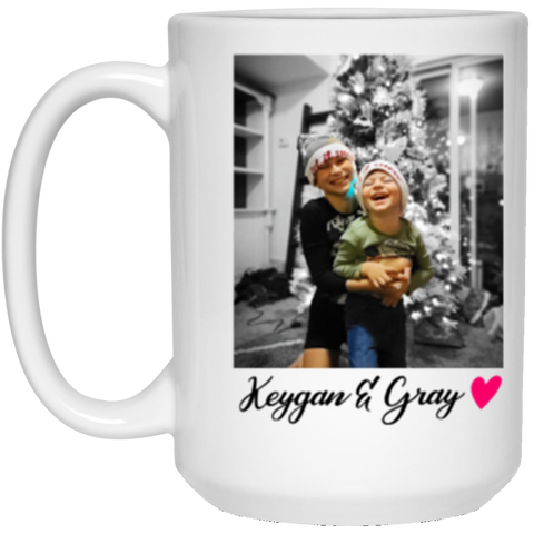 Name Photo Mug -- 15oz -- Keygan & Gray -- CC