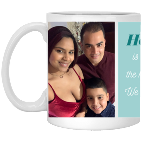 Name photo Mug -- 11oz -- Miguel y Emelyn -- Cc