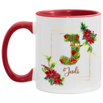 X-mas Mug -- Judi -- Red accent -- CC